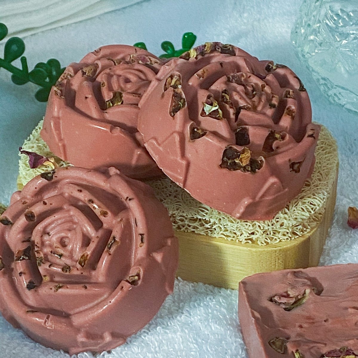 Blossoming Rose Soap 🌹 - PurBalm.com